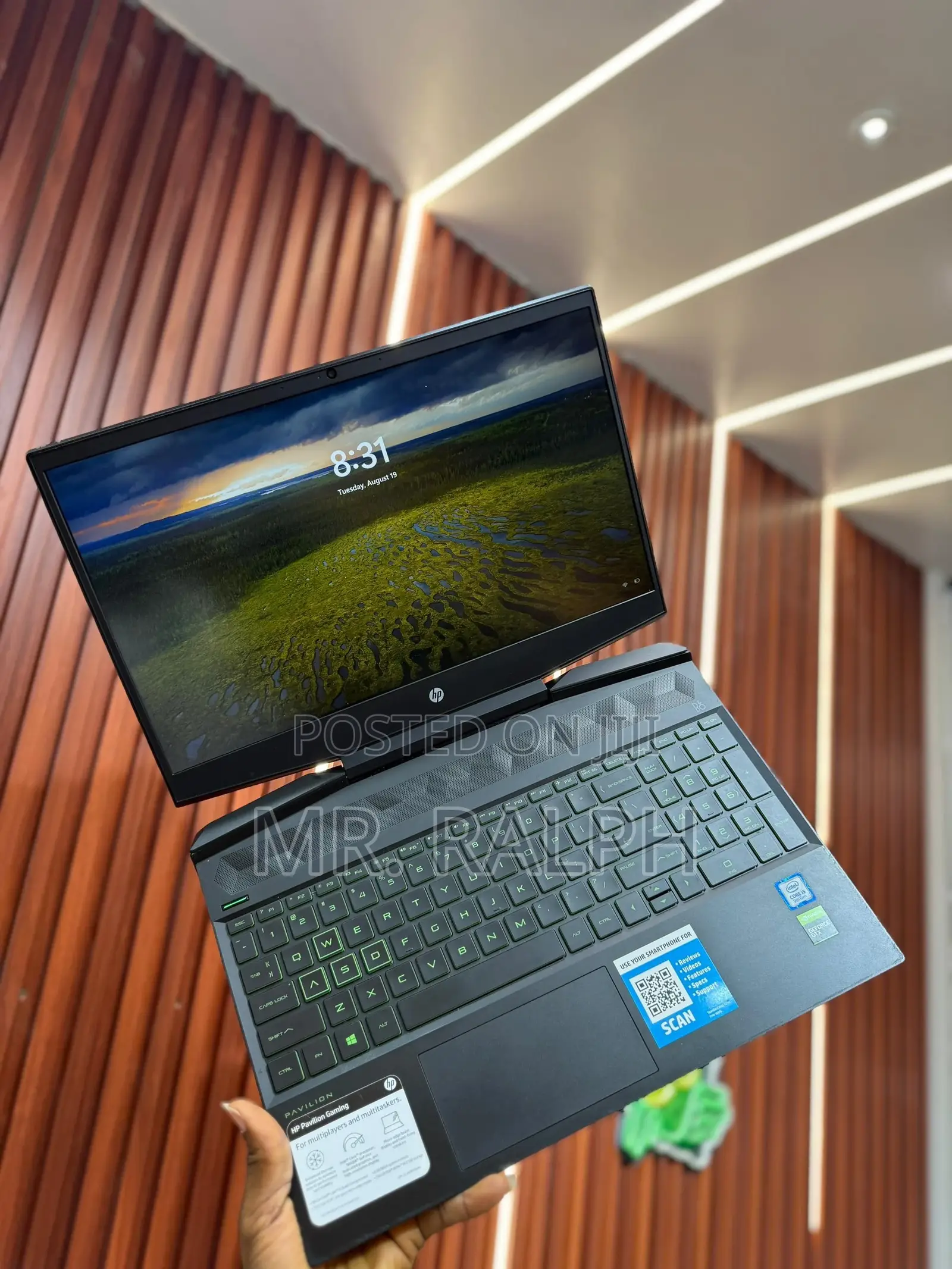 Laptop HP Pavilion Gaming Laptop 15-Dk2xxx 16GB Intel Core I5 SSD 256GB