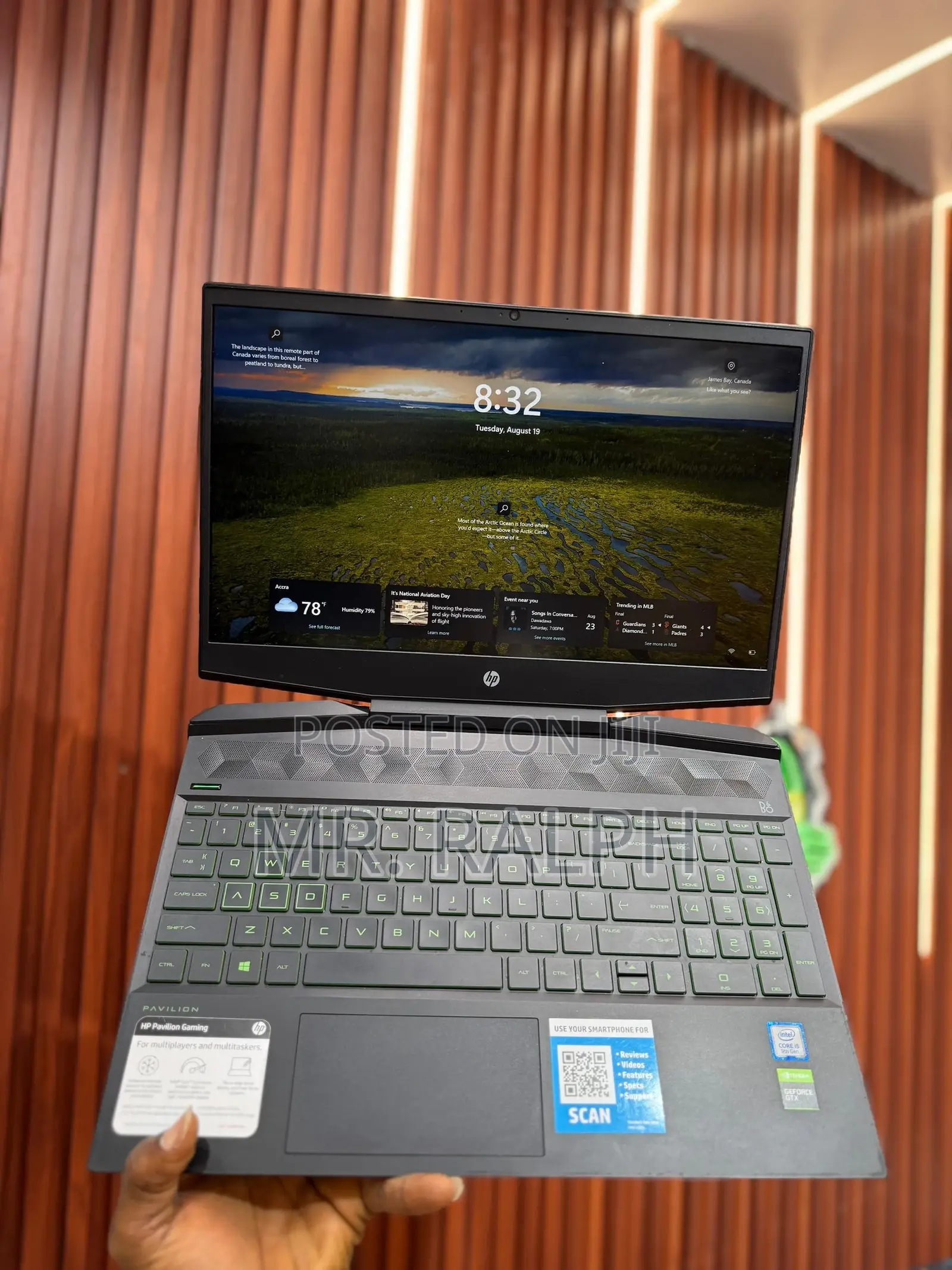 Laptop HP Pavilion Gaming Laptop 15-Dk2xxx 16GB Intel Core I5 SSD 256GB