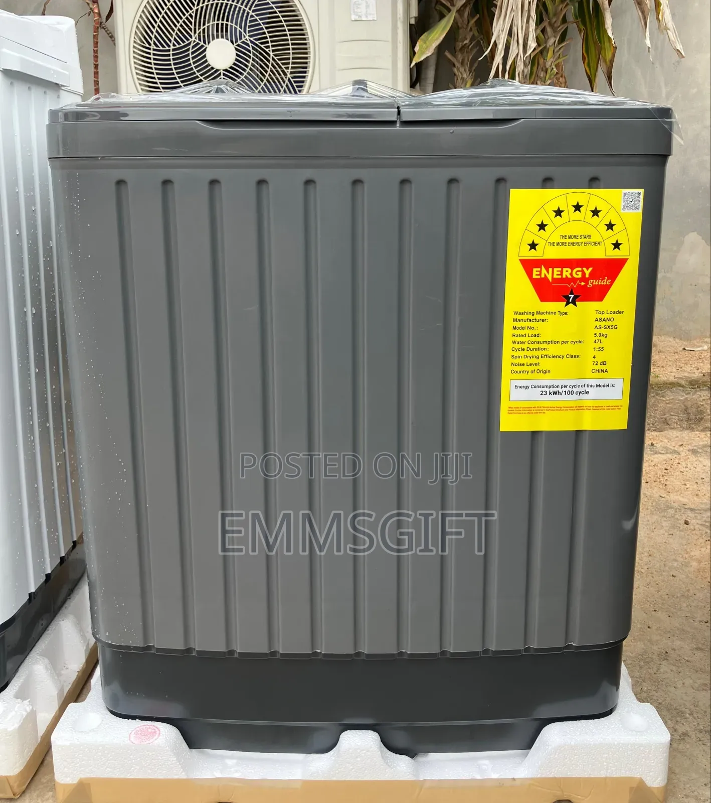 Asano 5kg Twin Tub Washing Machine