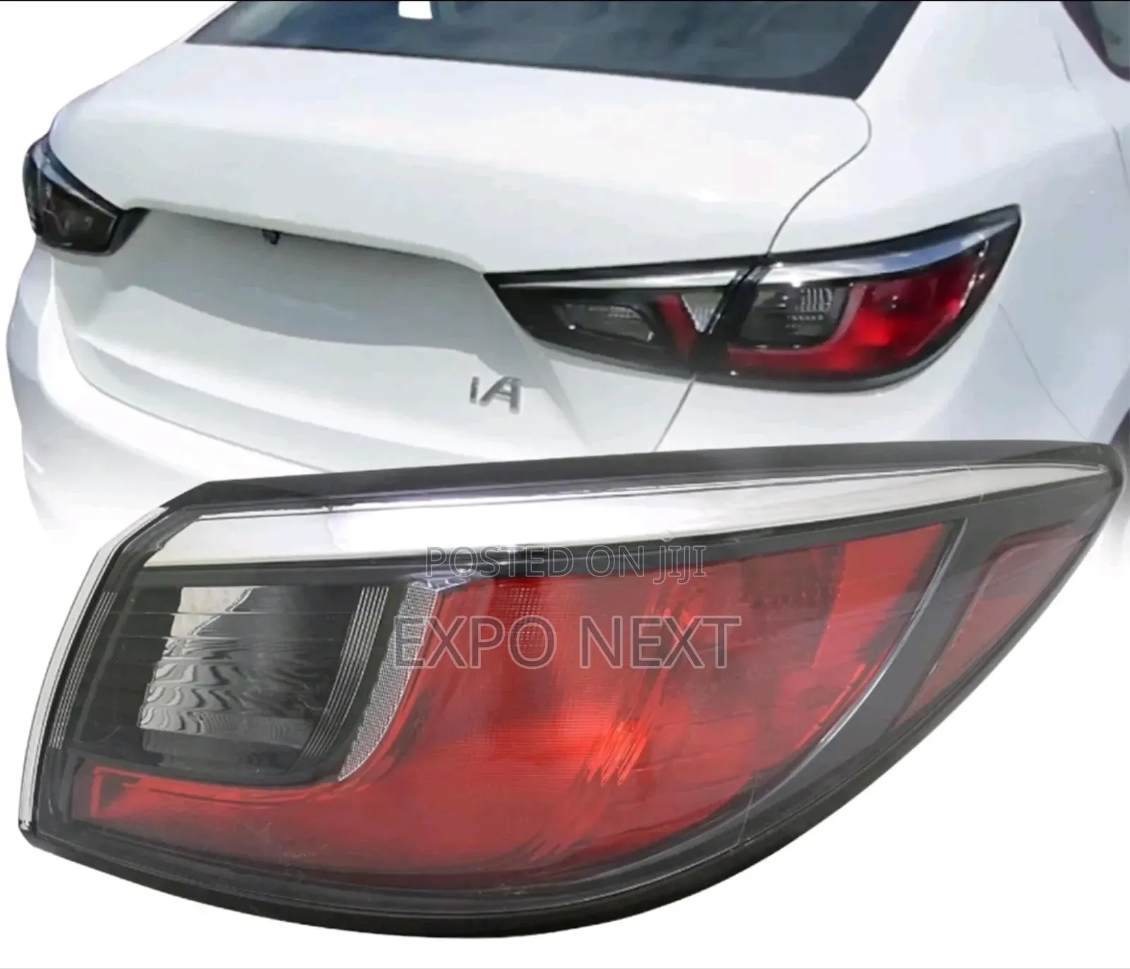 2017-2018 Toyota Yaris Ia Tail Light Driver Passenger Side Pair