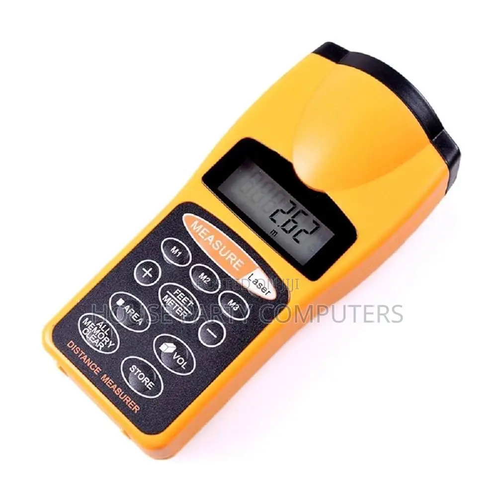Distance Meter With Laser Pointer