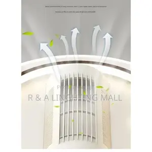 Voice Control Ceiling Fan With Light, + Remote Control