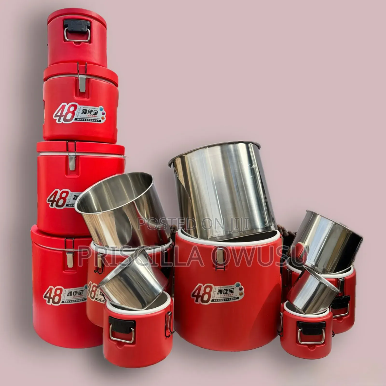 5 Set 48 Hours Removable Foodwarmers