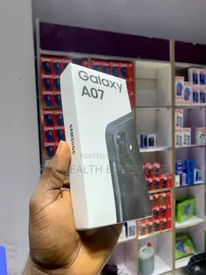 New Samsung Galaxy A07 4G 64 GB Black