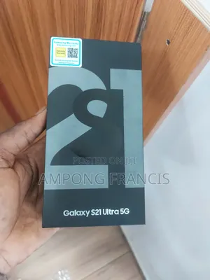New Samsung Galaxy S21 Ultra 5G 256 GB Black