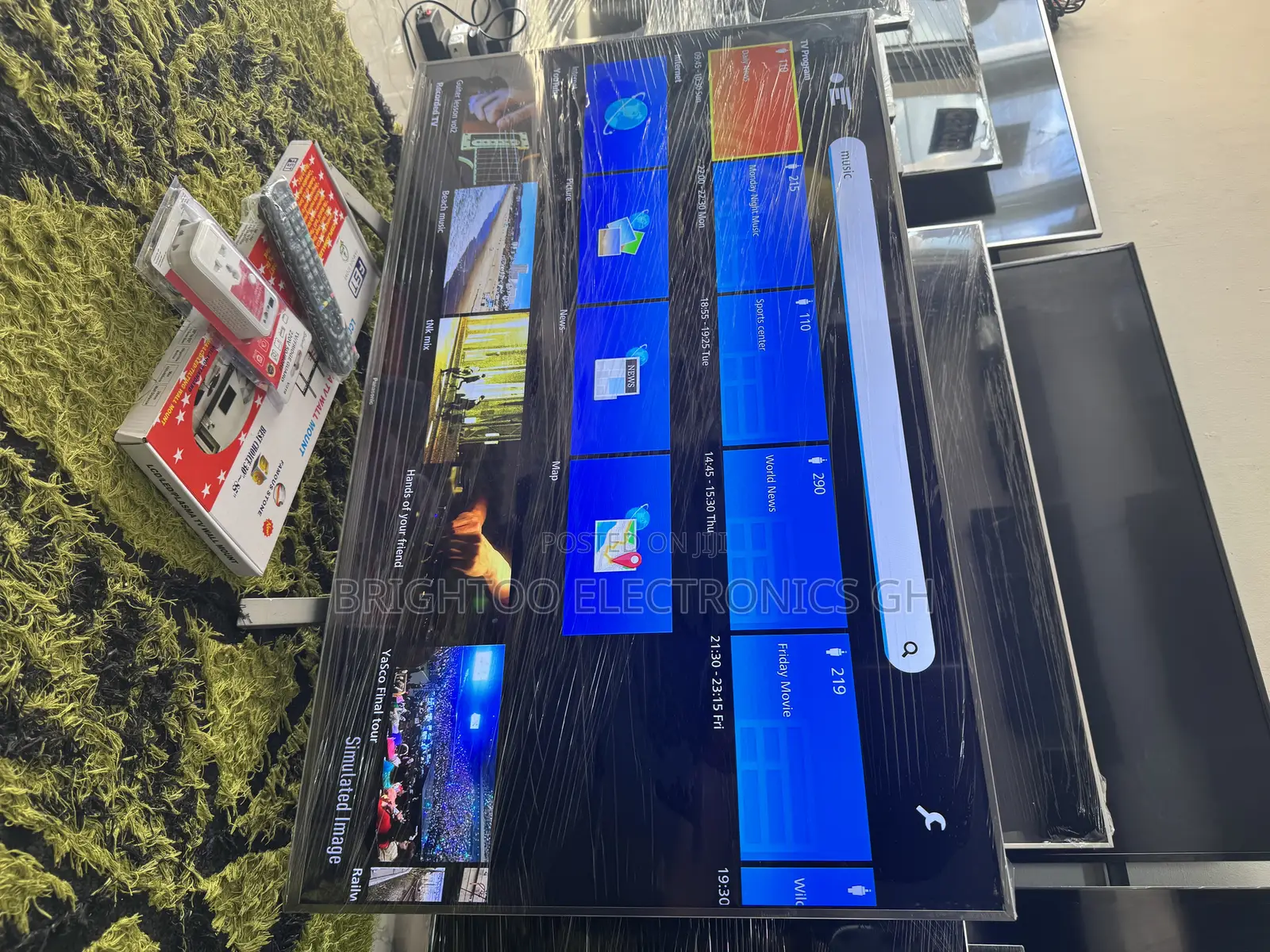 50inches Full Digital Satellite Ultra Hd Led Smart Panasonic Tv
