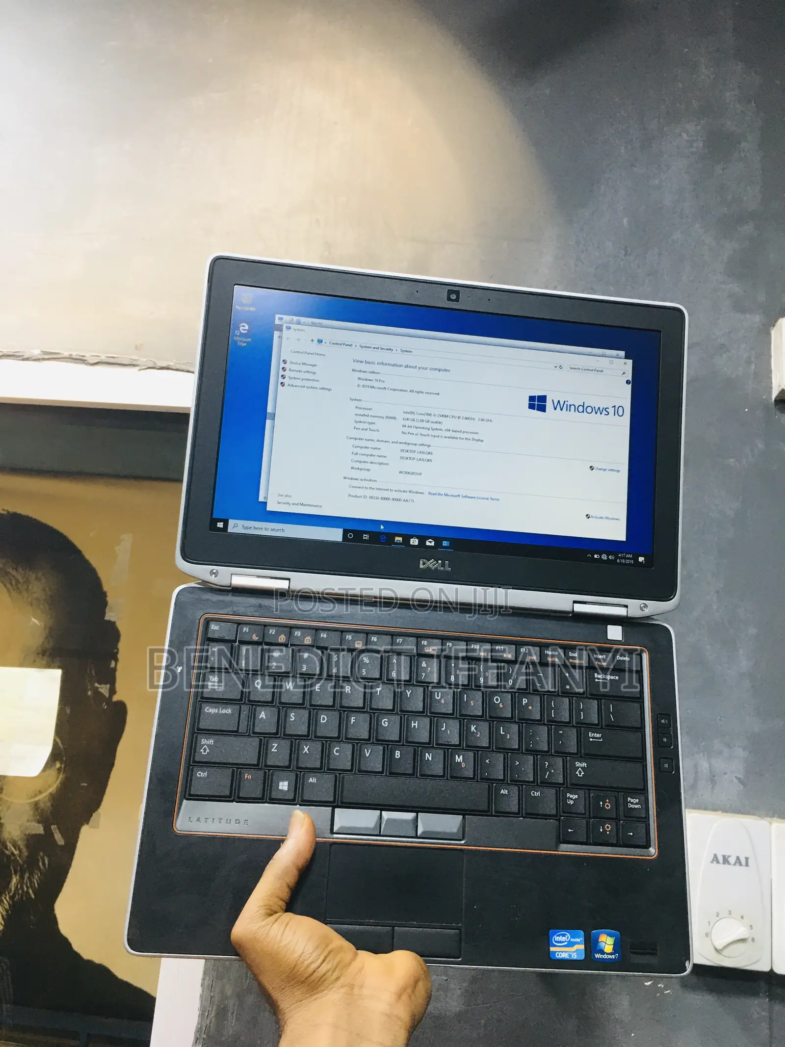 Laptop Dell Latitude E6320 4GB Intel Core I5 HDD 250GB