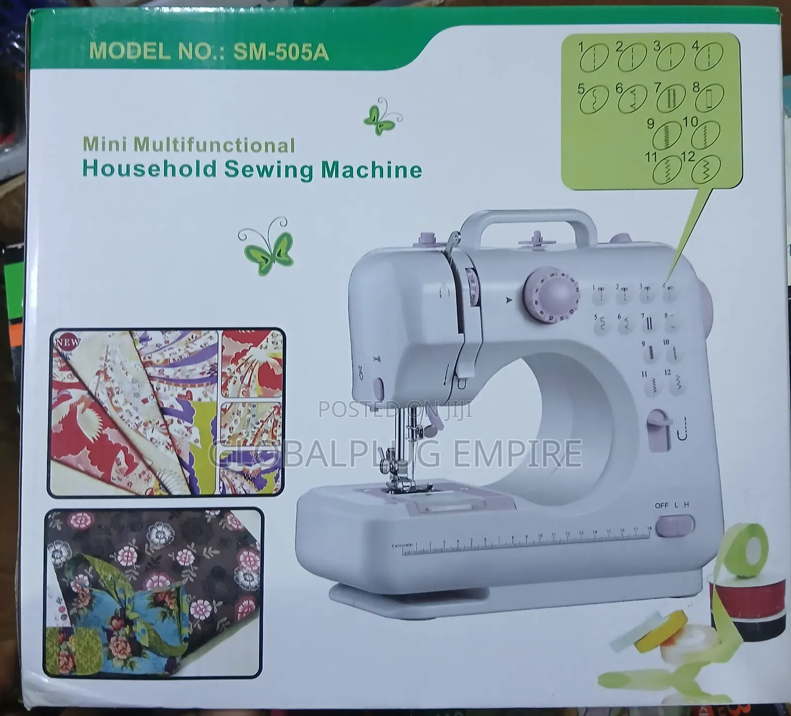 Mini Multifunctional Sewing Machine Compact, Powerful Easy to Use.