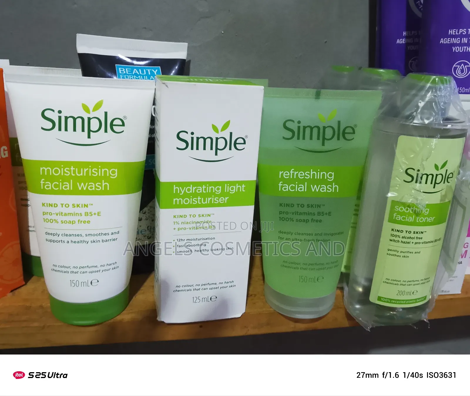Simple Face Wash,Toner and Moisturizer
