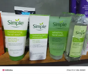 Simple Face Wash,Toner and Moisturizer