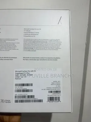 New Microsoft Surface Pro 16GB Qualcomm Snapdragon X Plus SSD 256GB