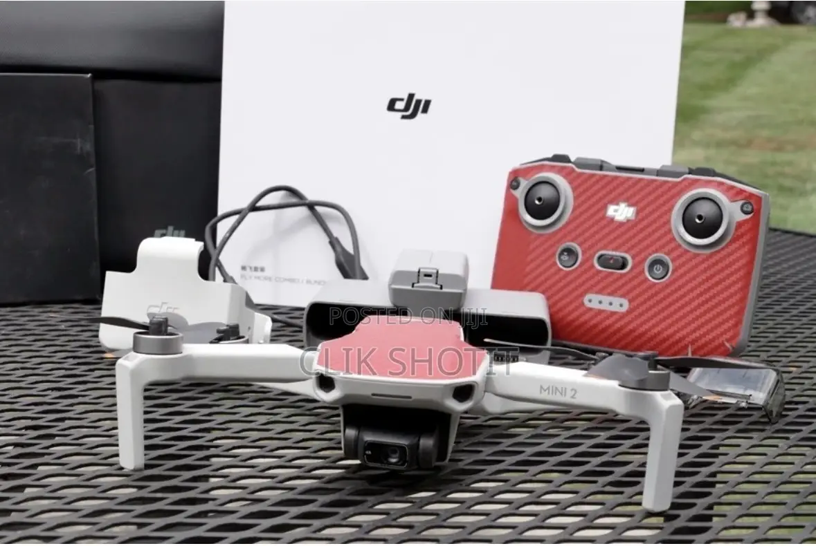 Dji Mini 2 Fly More Combo Drone W/ Anti-Bird Protective Decal