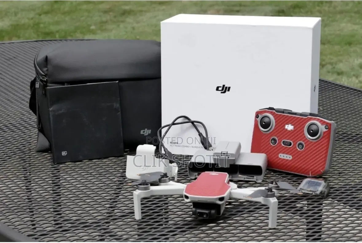 Dji Mini 2 Fly More Combo Drone W/ Anti-Bird Protective Decal