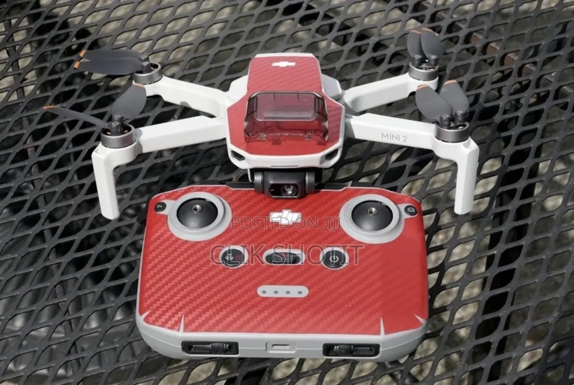 Dji Mini 2 Fly More Combo Drone W/ Anti-Bird Protective Decal
