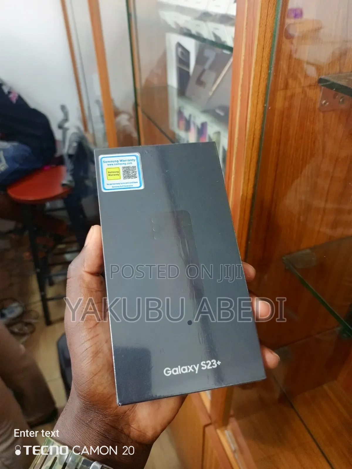 New Samsung Galaxy S23+ 256 GB Black