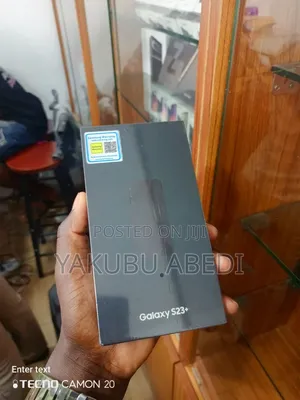 New Samsung Galaxy S23+ 256 GB Black