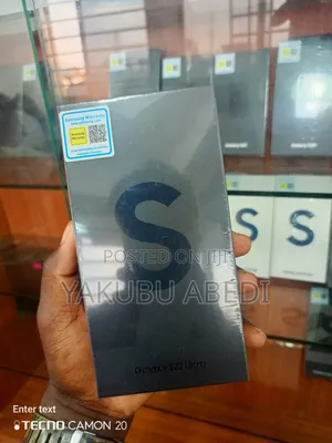 New Samsung Galaxy S22 Ultra 5G 256 GB Black