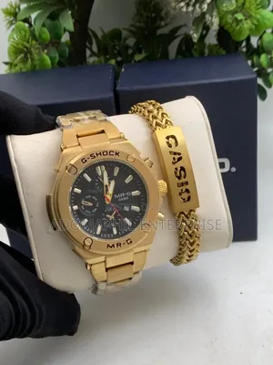 Chain Watch and Bracelet Set