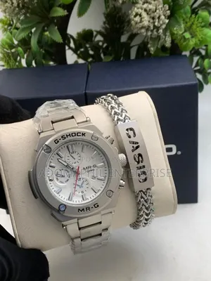 Chain Watch and Bracelet Set