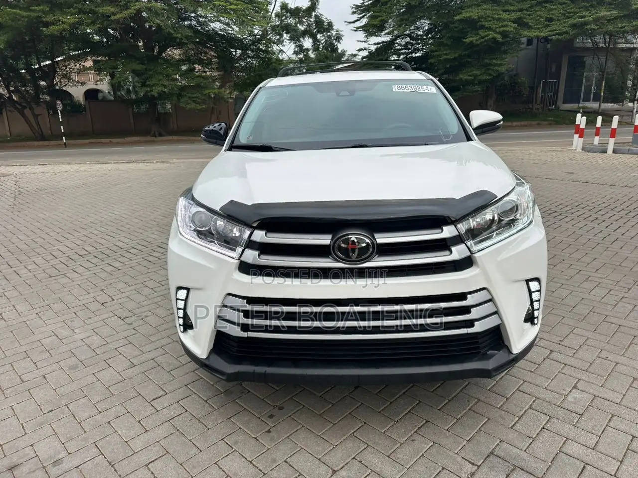 Toyota Highlander LE 4x2 (2.7L 4cyl 6A) 2018 White