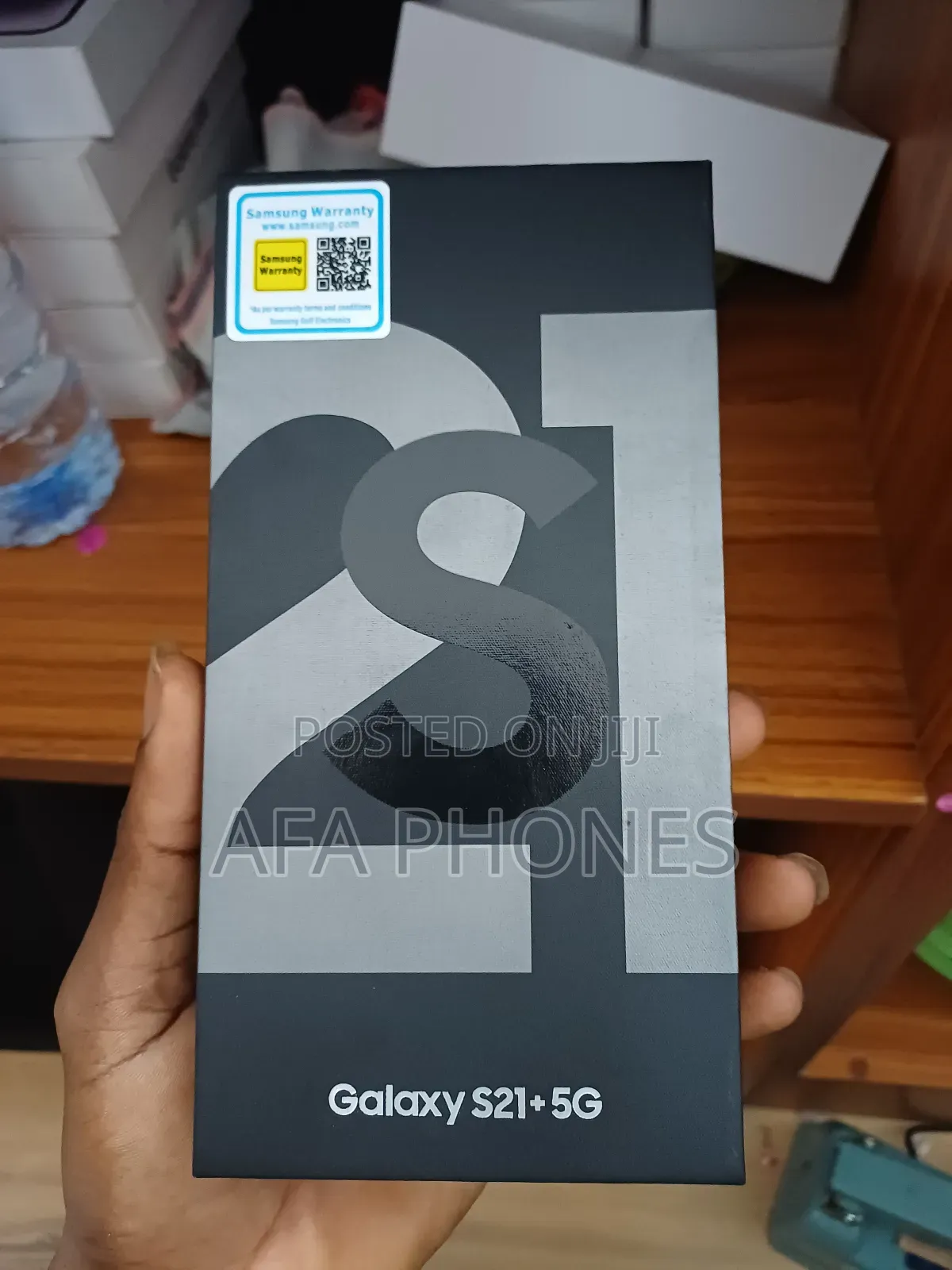 New Samsung Galaxy S21+ 5G 128 GB Black