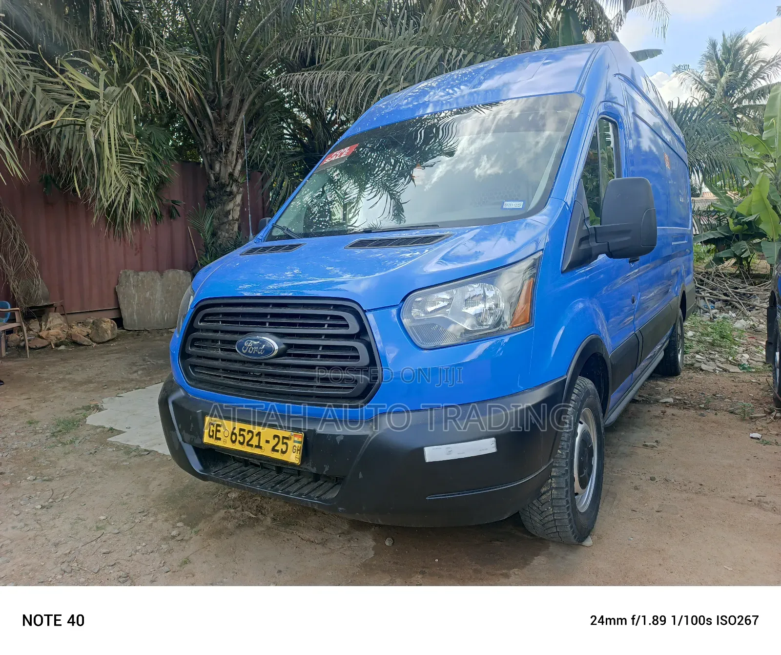 Ford Transit 2012 Blue