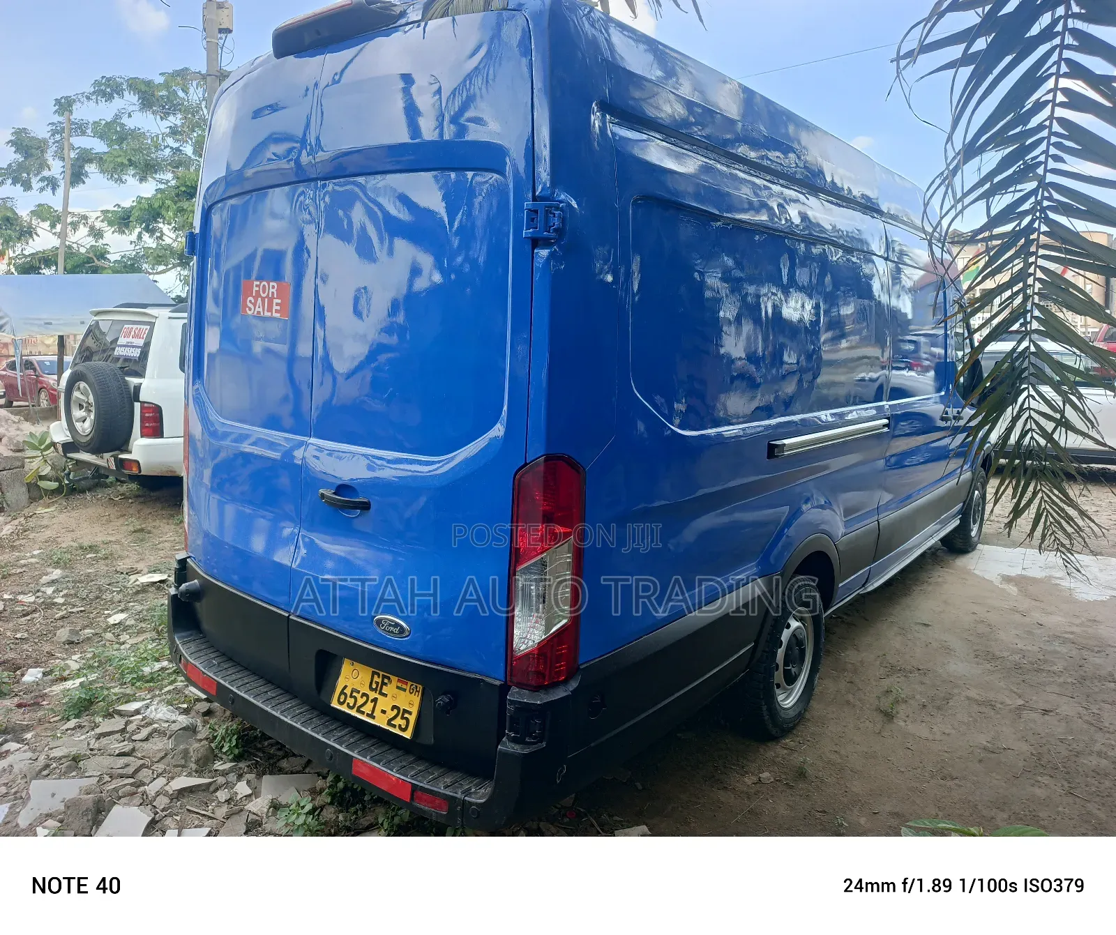 Ford Transit 2012 Blue