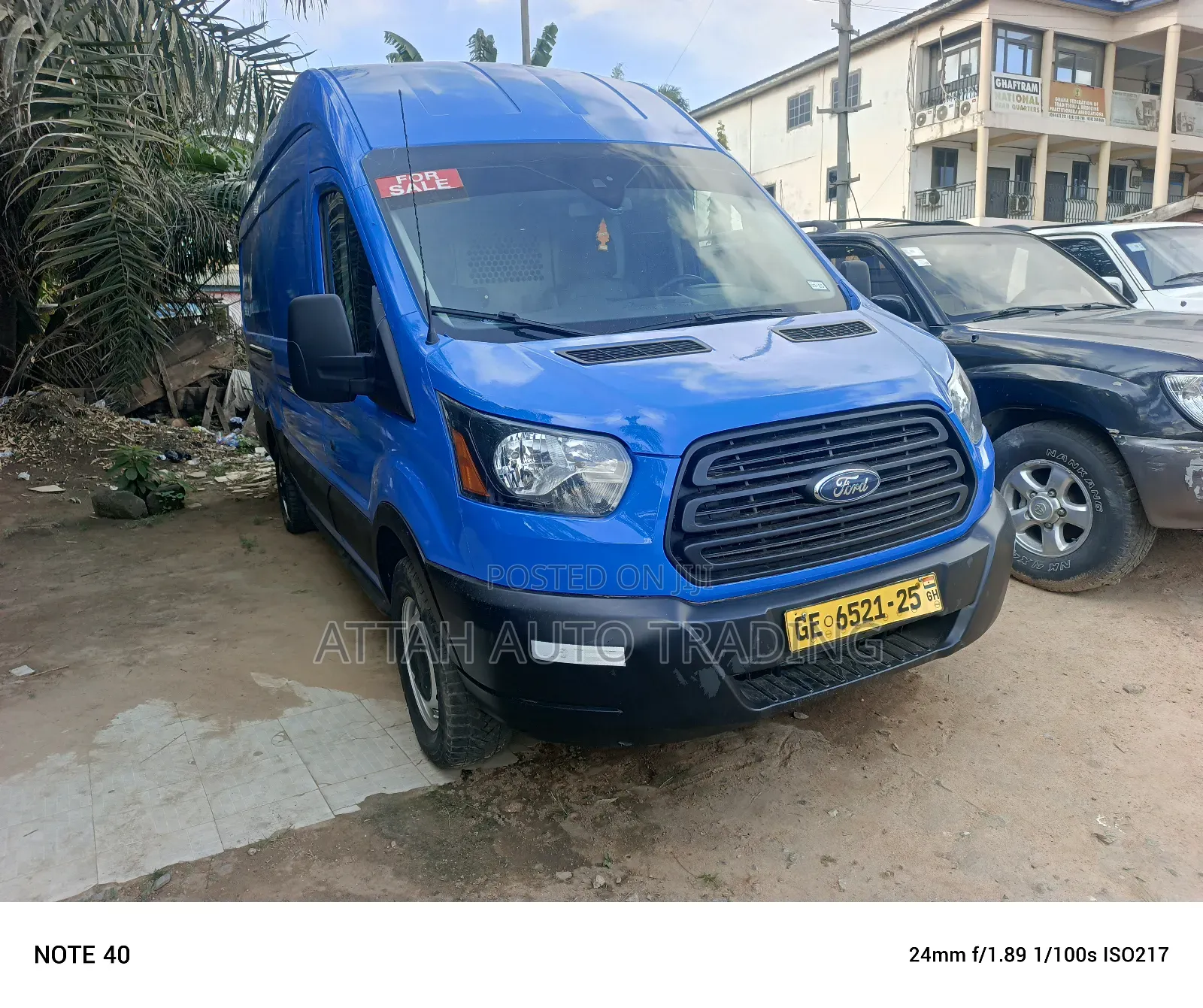 Ford Transit 2012 Blue