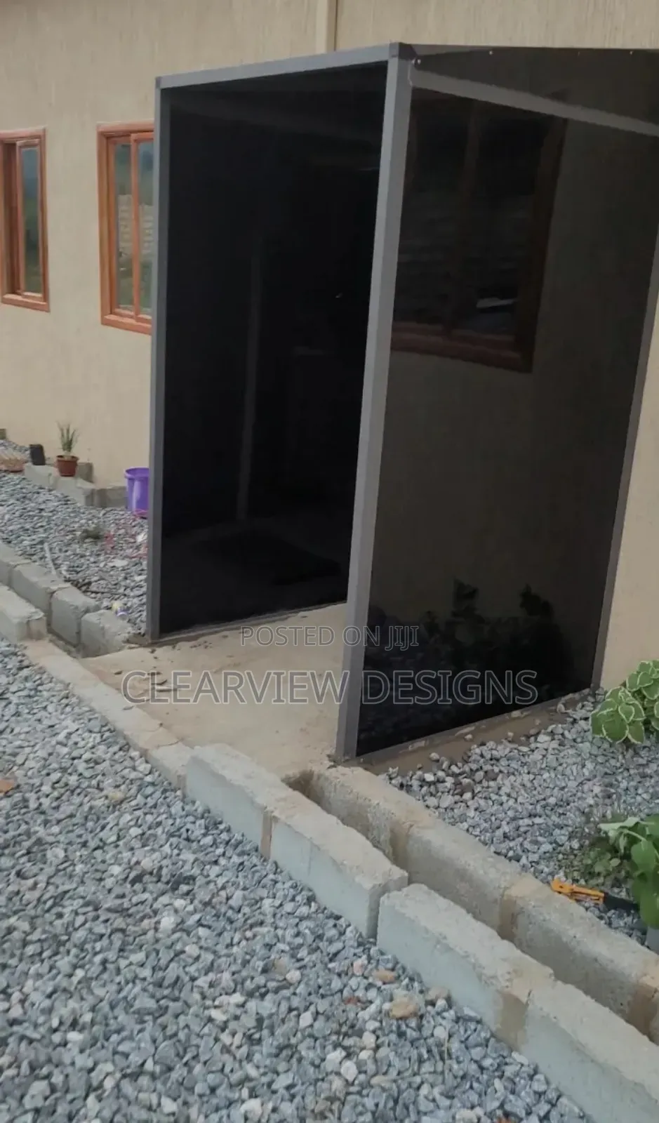Modern Entrance Canopy / Shade