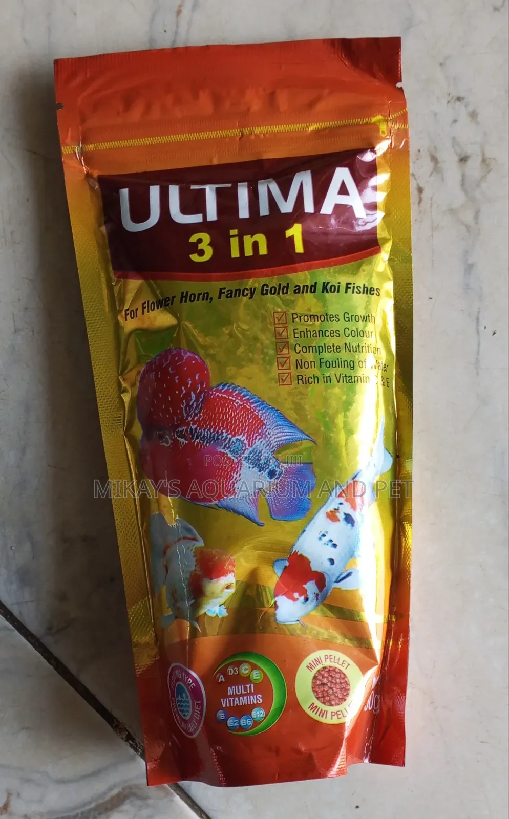 Ultimate 3 in 1 Fish Feed