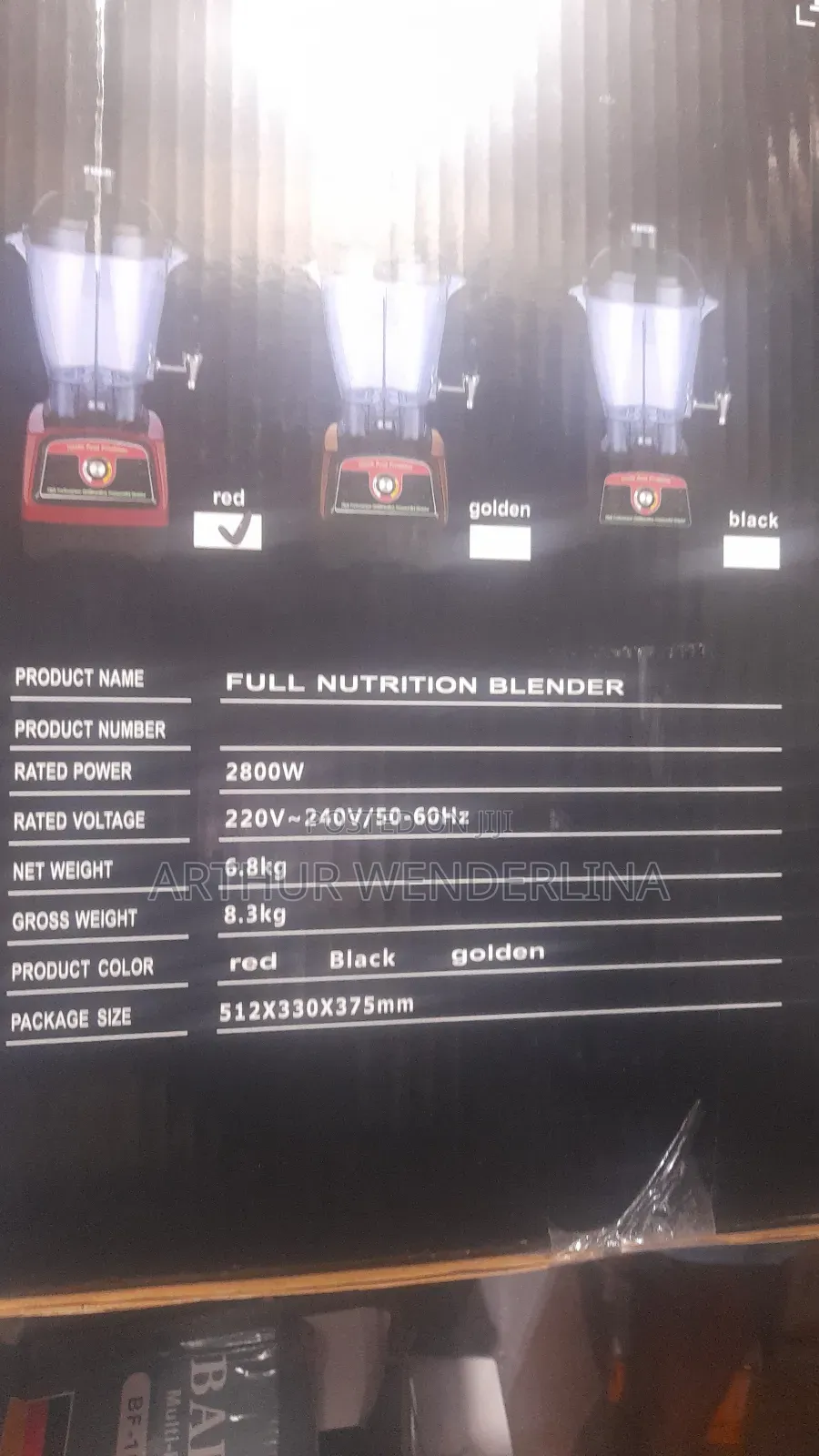 Commercial Blender Big Size