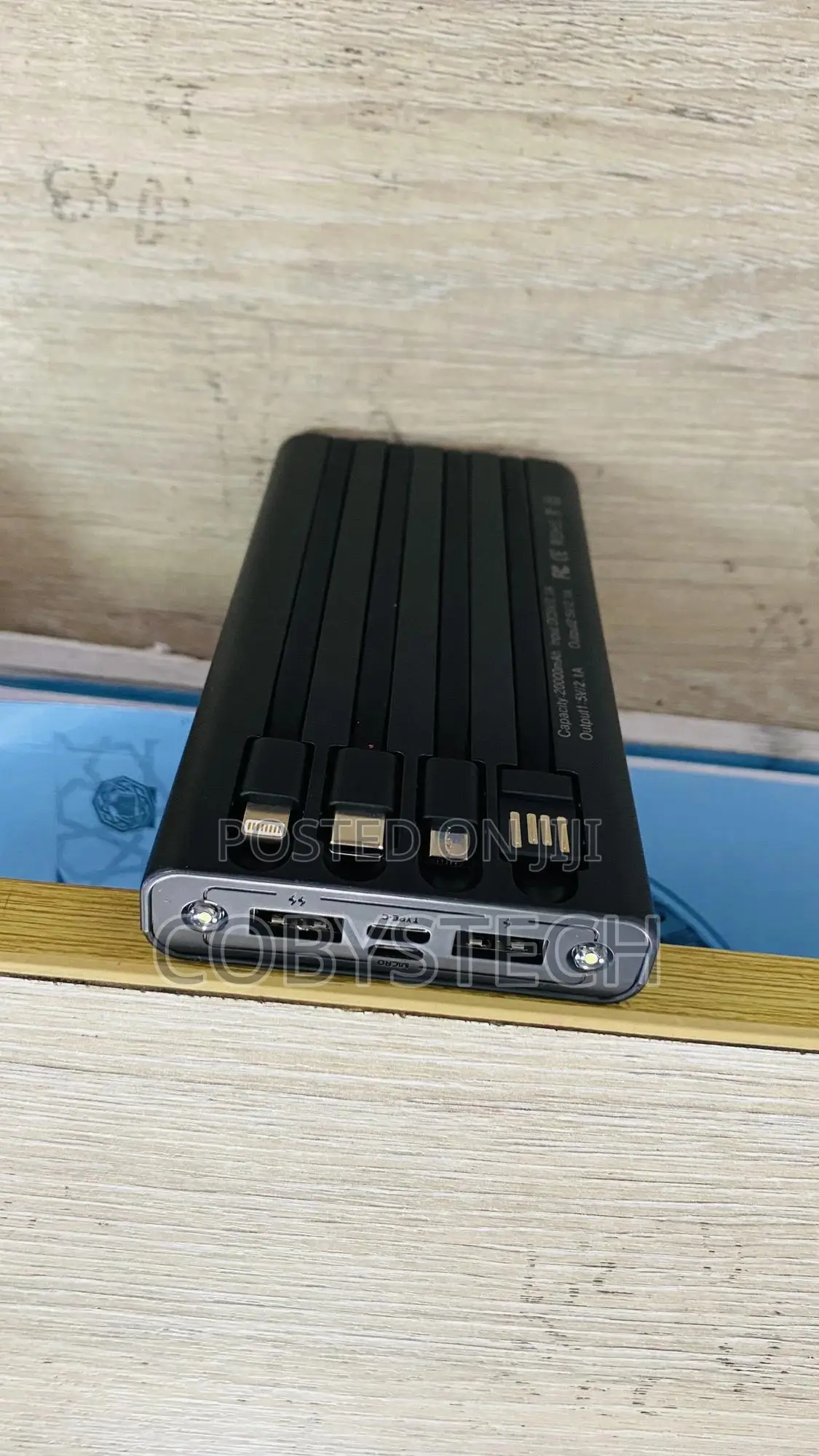 4-in-1 Solar Power Bank - 20,000mah