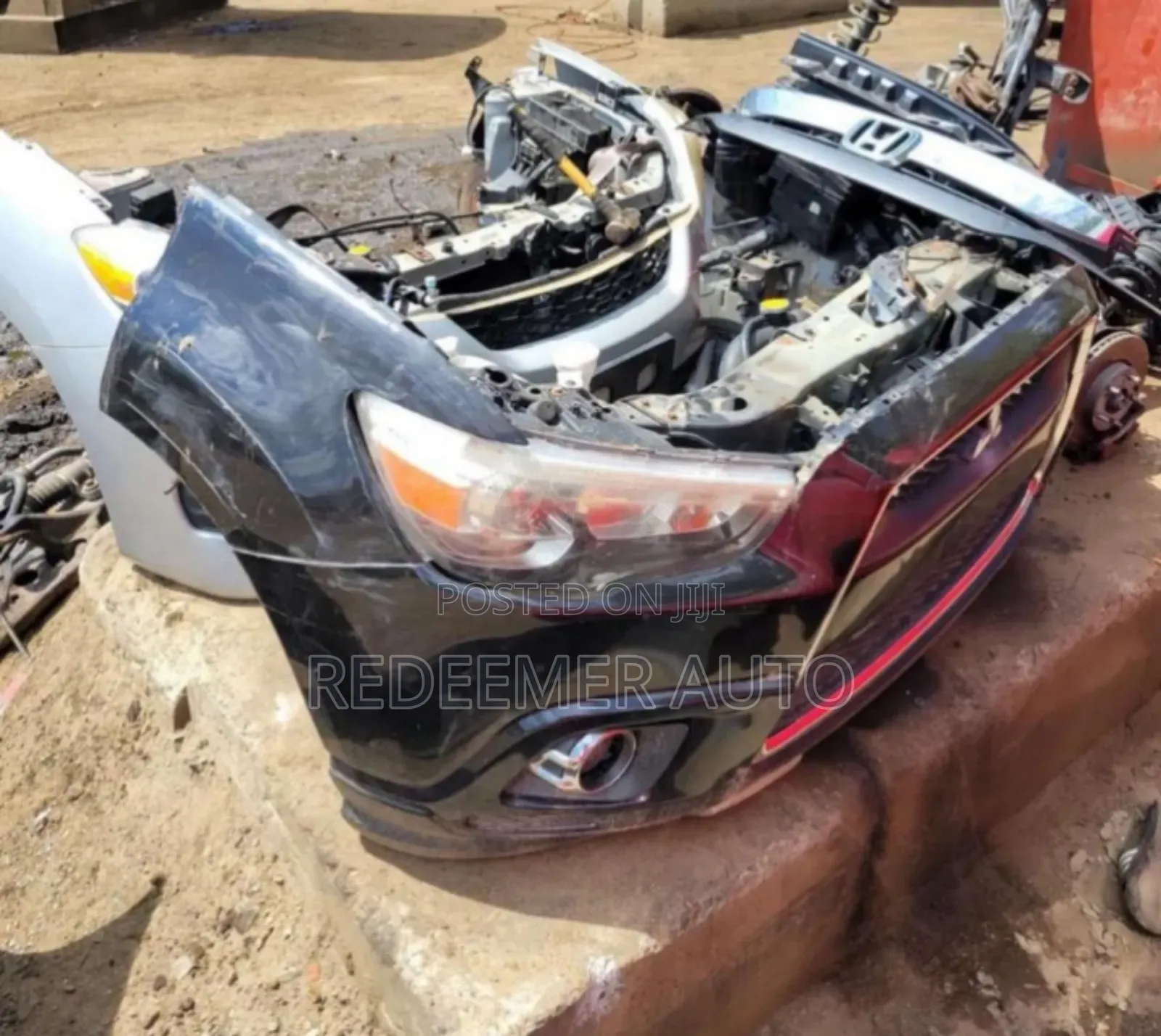 Mitsubishi Outlander Sport Front Cut 2014,2015,2016,2017,2018,
