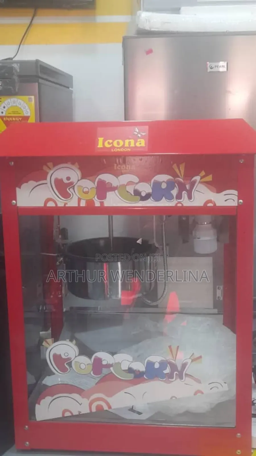 Icona London Foriegn Electric Popcorn Machine