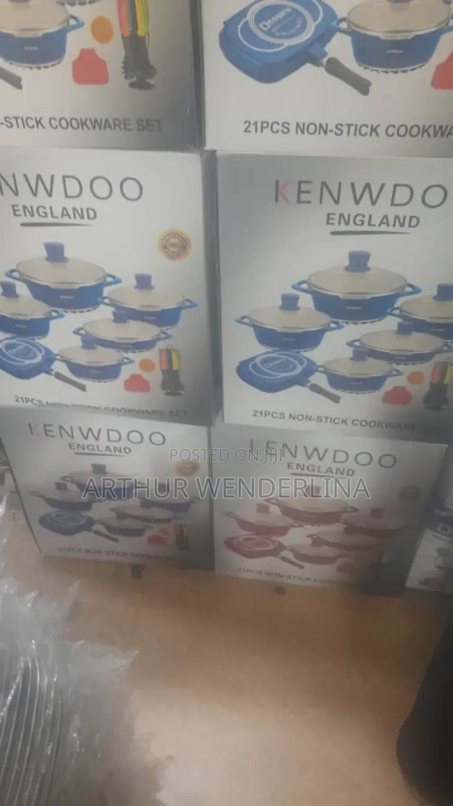Kenwood 5 Set Non -Stick PLUS Grill Pan