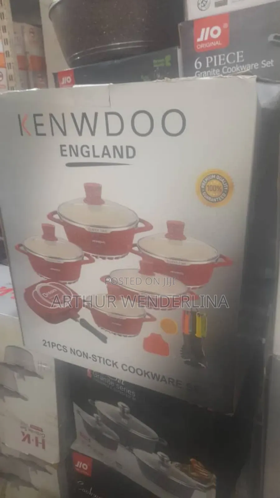 Kenwood 5 Set Non -Stick PLUS Grill Pan