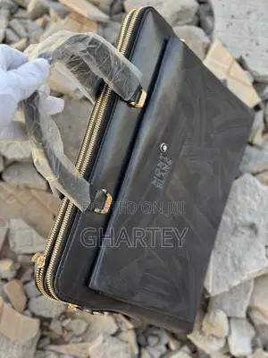 Montblanc Laptop Briefcase Black – Timeless Elegance for Professionals