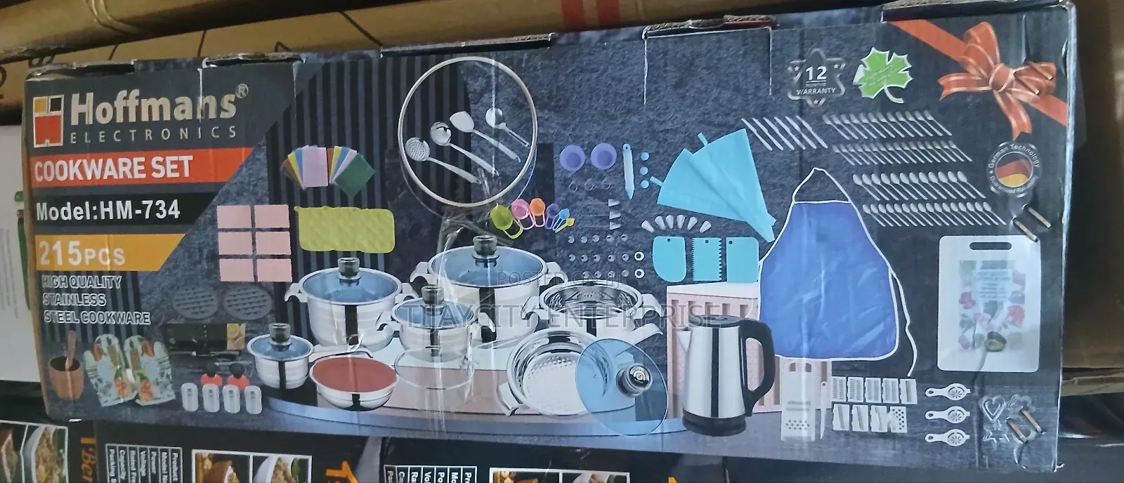 215 Pieces Cookware