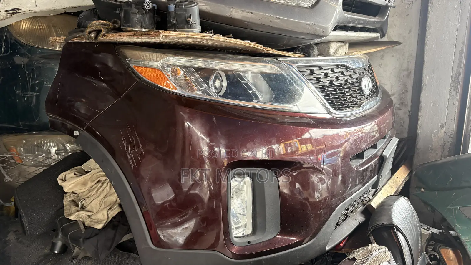 Kia Sorento Front Cut 2013,2014,2015,2016,2017,2018