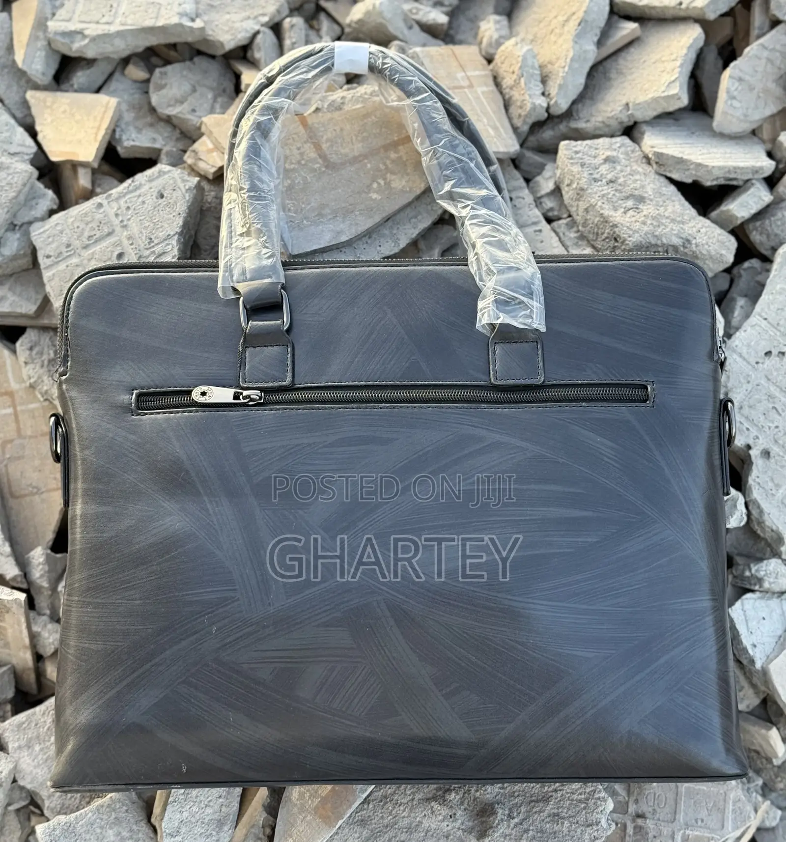 Montblanc Leather Men’S Laptop Bag - Redefining Professional Luxury