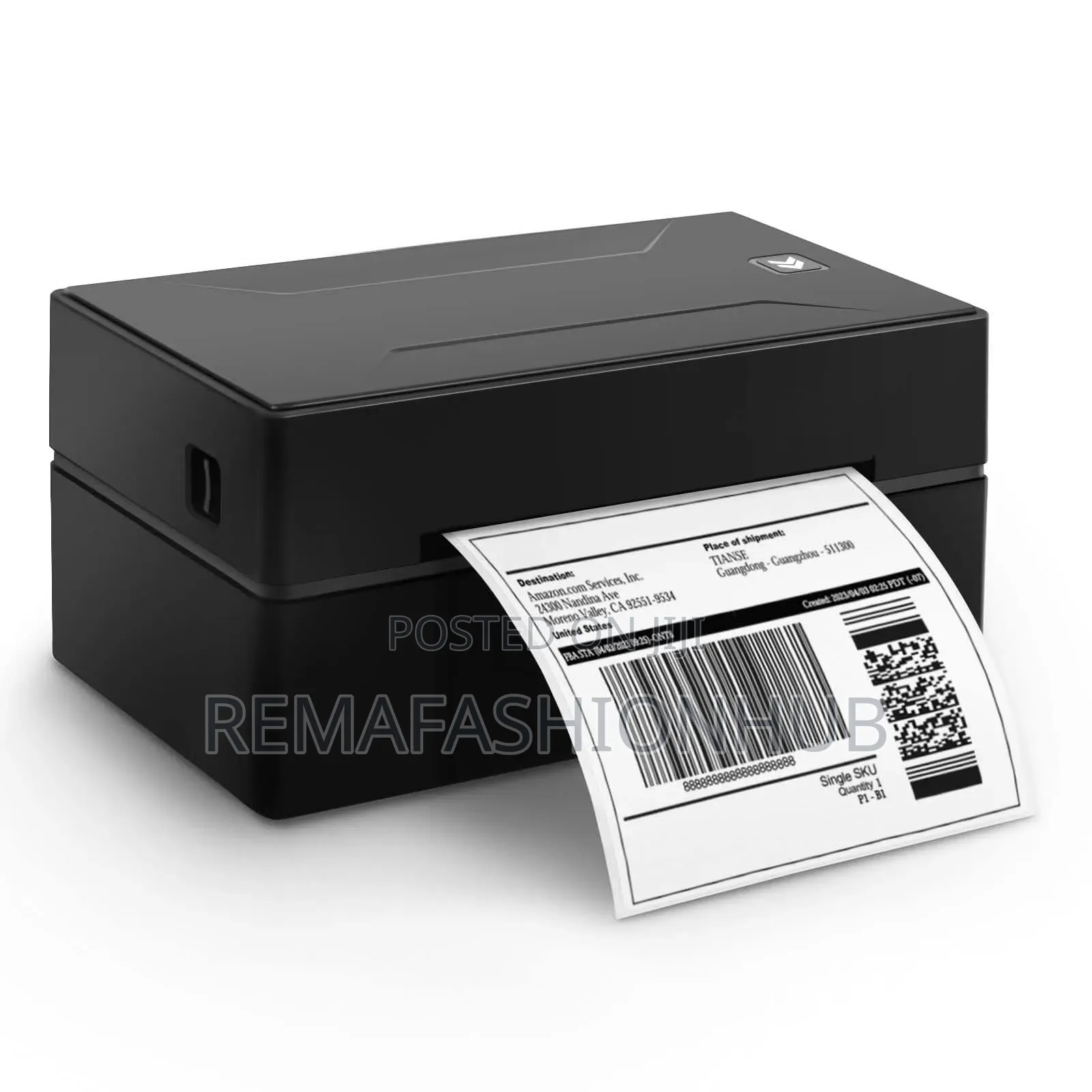 Portable 4×6 Thermal Label Printer With Essentials. No Ink Required