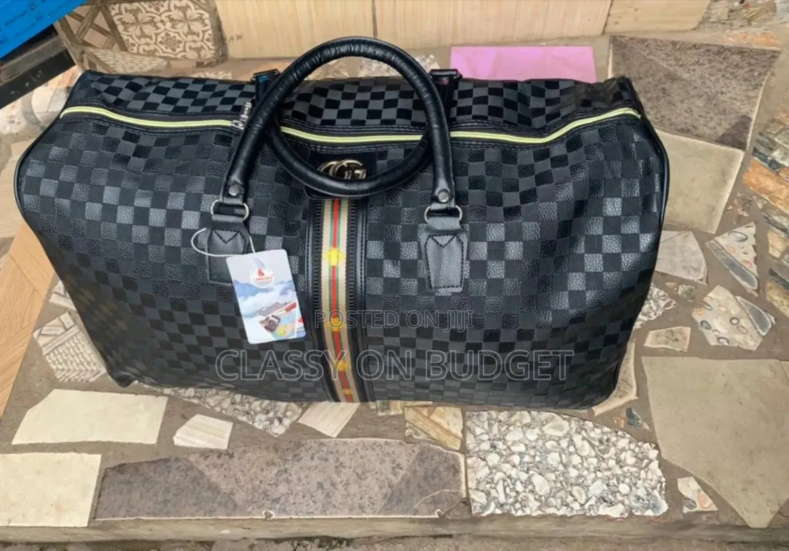 Leather Duffle Bag/ Travelling Bag' Big Size