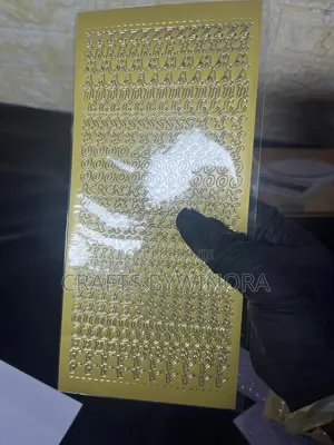 Alphabet Stickers for Epoxy Resin Art