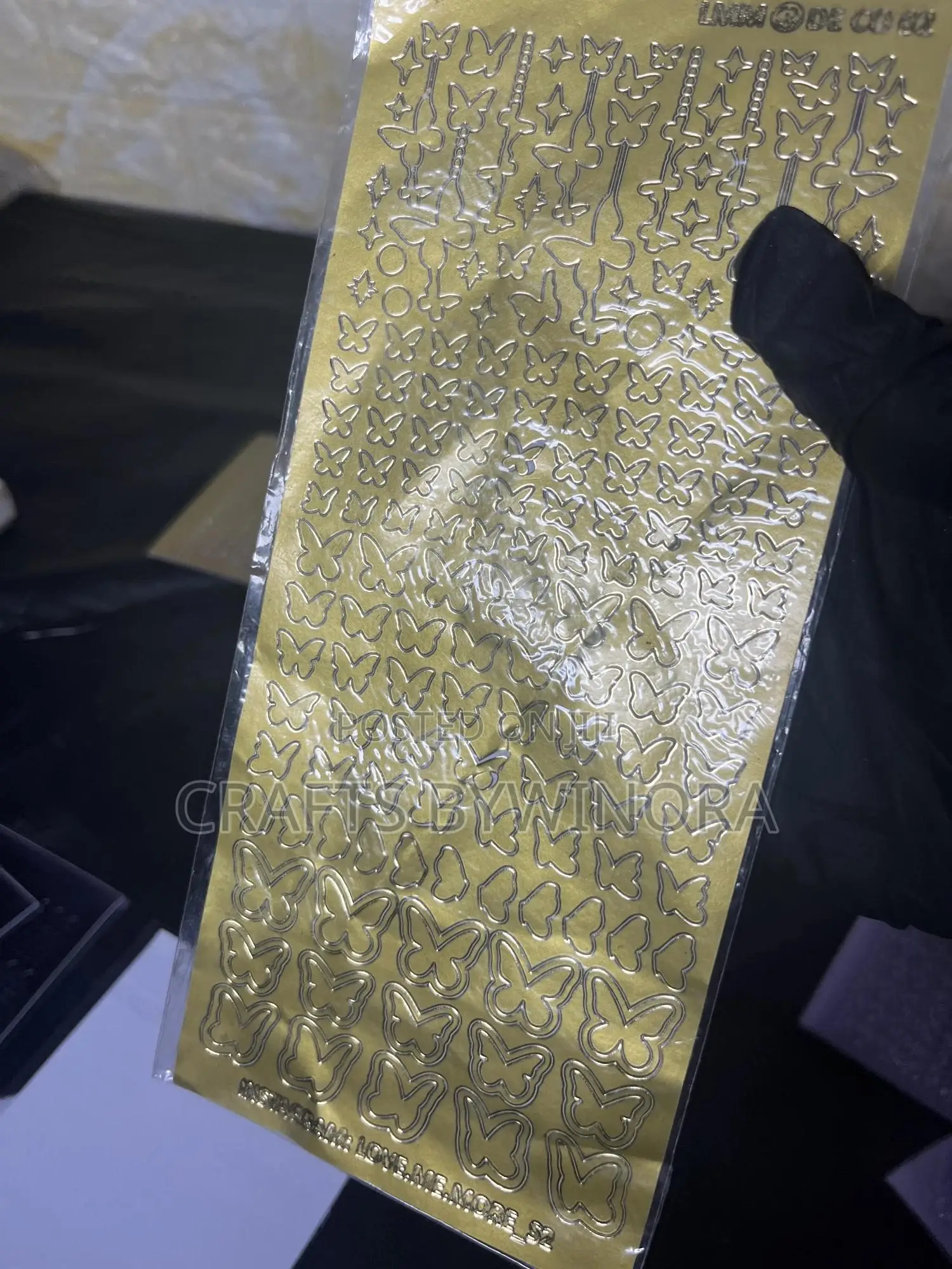 Alphabet Stickers for Epoxy Resin Art
