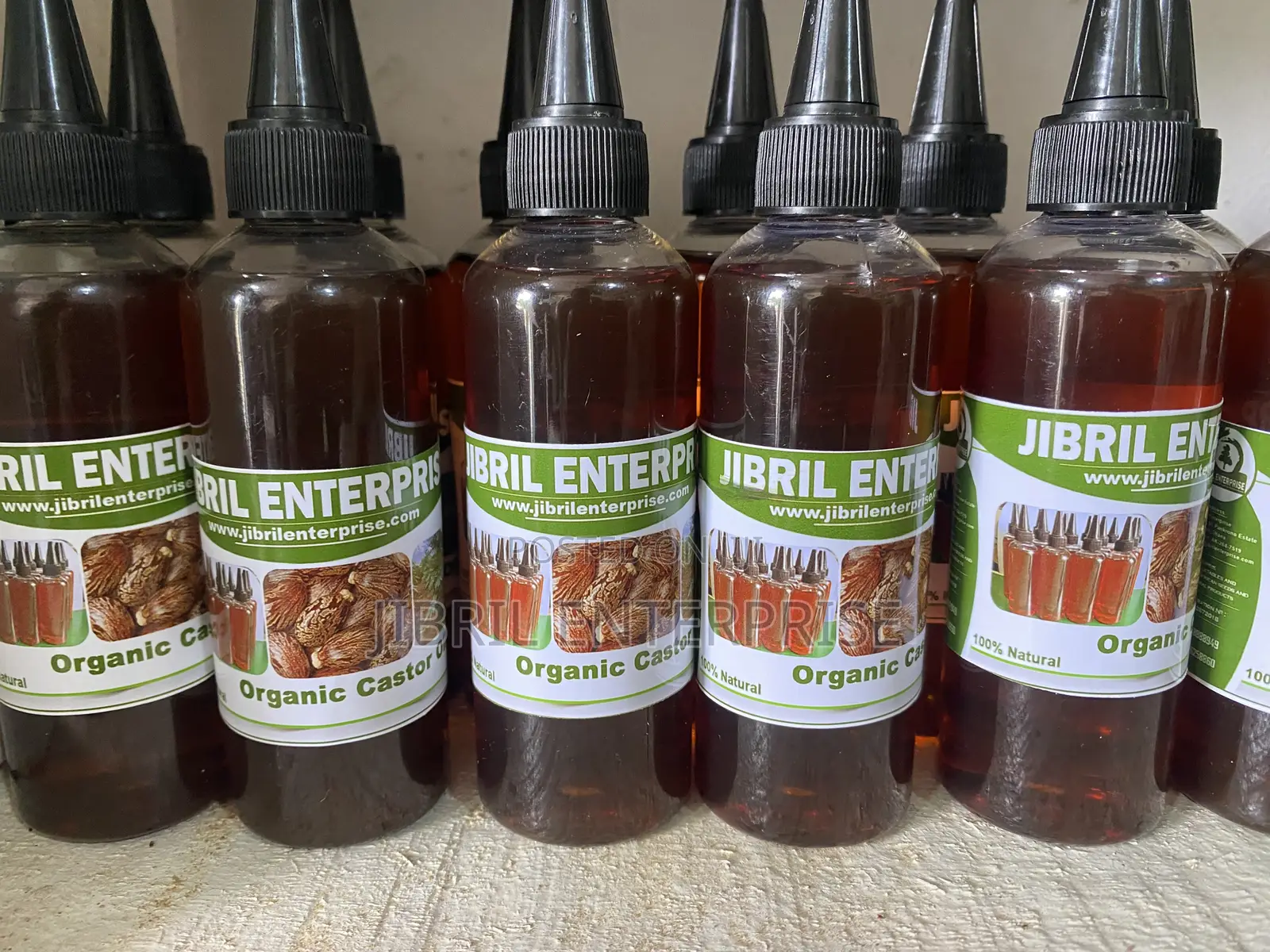 Organic Castor Oil, 100% Natural, No Additives