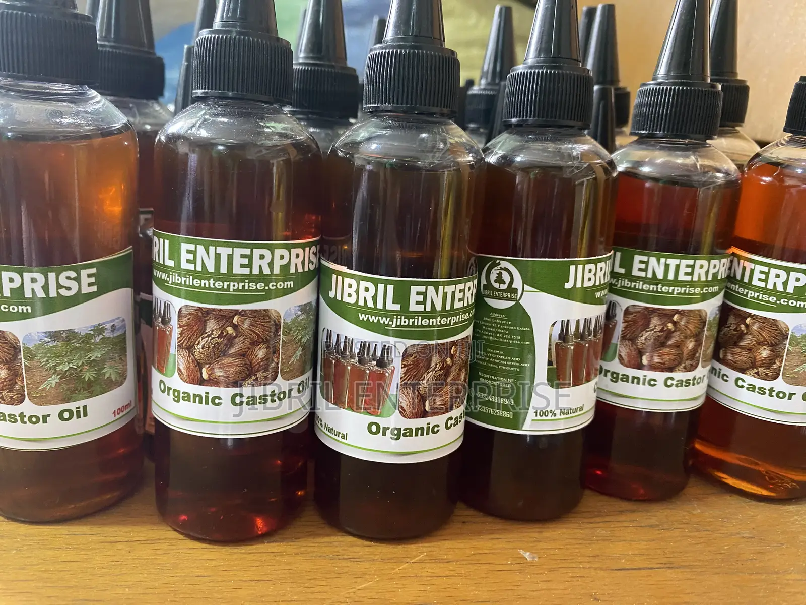 Organic Castor Oil, 100% Natural, No Additives