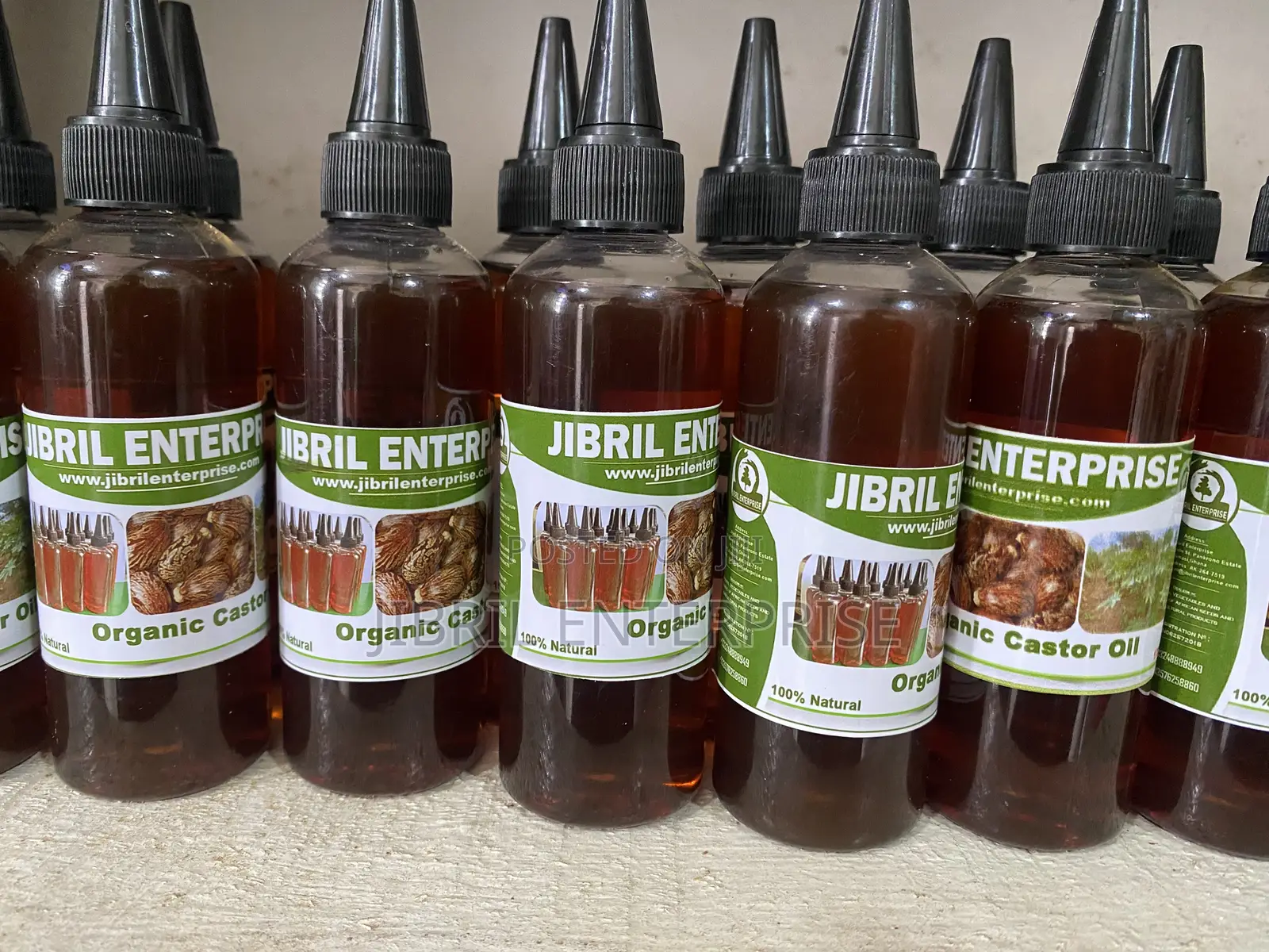 Organic Castor Oil, 100% Natural, No Additives