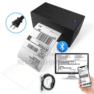Portable 4×6 Thermal Label Printer With Essentials. No Ink Required