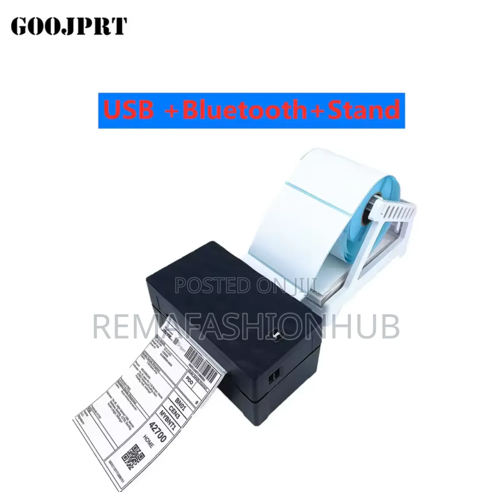 Portable 4×6 Thermal Label Printer With Essentials. No Ink Required