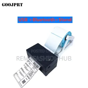 Portable 4×6 Thermal Label Printer With Essentials. No Ink Required